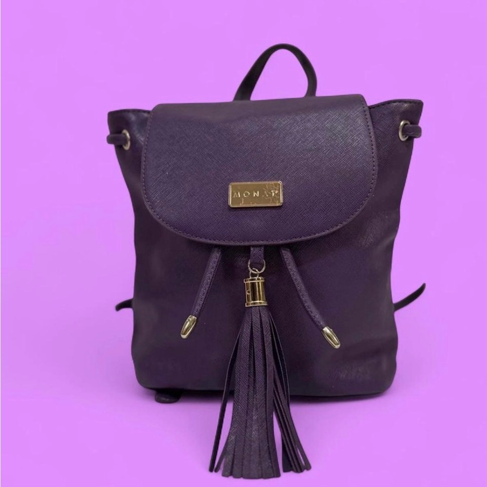 Elegant Purple Backpack by Monat - Picture 2 of 7
